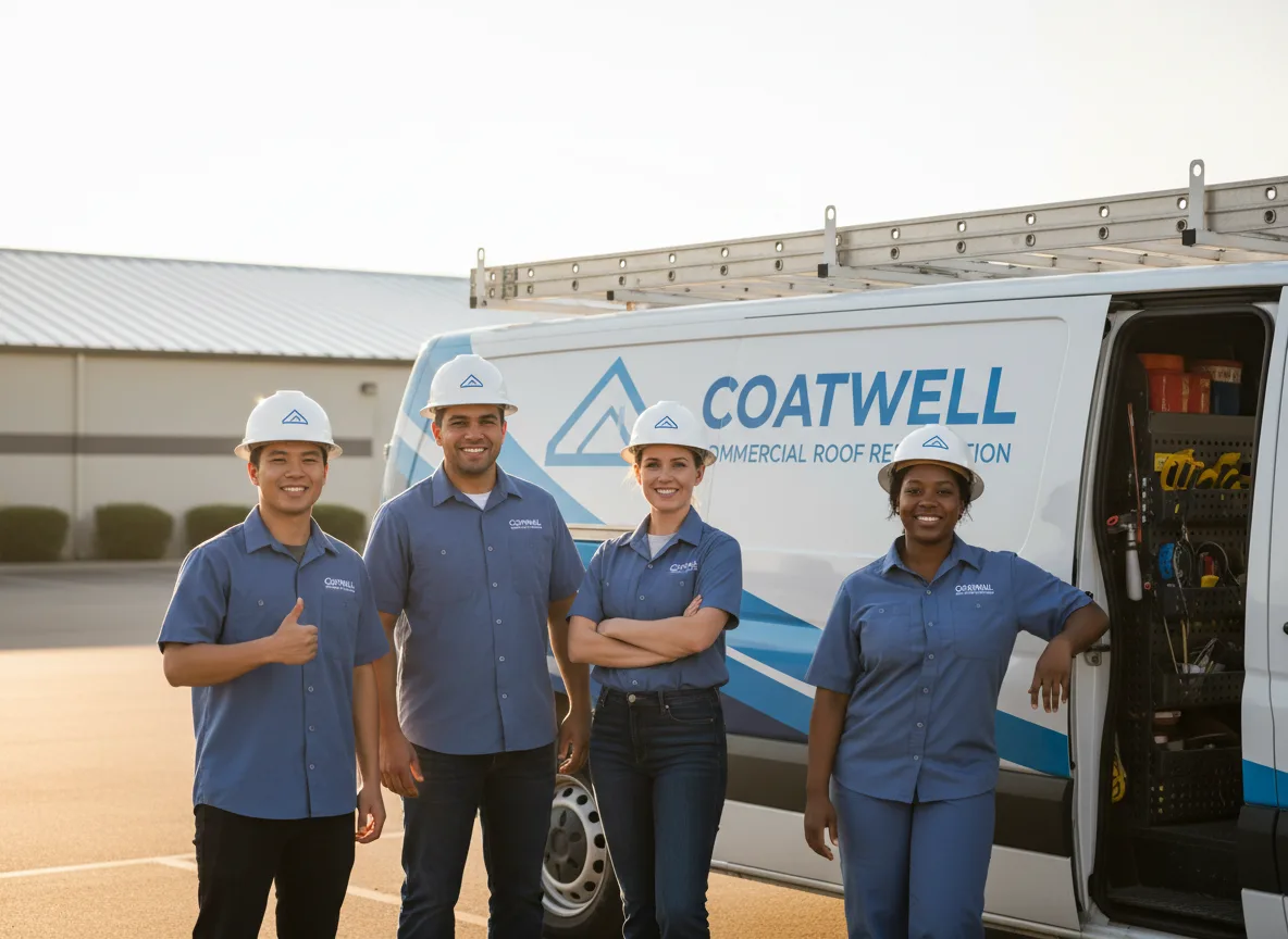 Commercial roof coating company in Gresham, OR